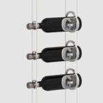 The Ring Cable Wine Display Silver