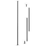 <strong>Evolution Wine Wall Post 10′ Floating Wine Rack System Component Single Post<strong>