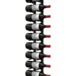 <strong> 3 ft Wall Rails Metal Wine Rack<br/> (9 to 27 Bottles)</strong>