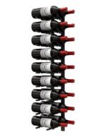 <strong> 3 ft Wall Rails Metal Wine Rack<br/> (9 to 27 Bottles)</strong> - Image 2