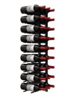 <strong> 3 ft Wall Rails Metal Wine Rack<br/> (9 to 27 Bottles)</strong> - Image 3