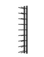 <strong> 3 ft Wall Rails Metal Wine Rack<br/> (9 Bottles)</strong> - Image 2