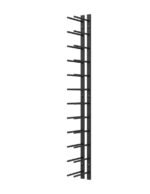 <strong> 4 ft Wall Rails Metal Wine Rack<br/> (12 Bottles)</strong> - Image 2
