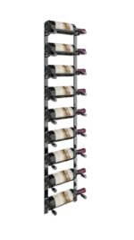 <strong>Vino Pins Flex <br/>Wall Mounted Metal Wine Rack system<br/>9 to 27 bottles<strong> - Image 3