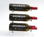 Mini T 6-Bottle Tabletop Acrylic Wine Rack - Image 3