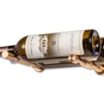 <strong>Vino Pins <br/>2-Bottle Metal Wine Rack<br /> Double Bottle Depth<strong>