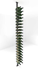 <strong>Vino Rails Post Kit <br/> Single-Sided Cork Forward <br/> Floating Wine Rack <br/>20-60 bottles<strong> - Image 3