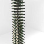 <strong>Vino Rails Post Kit <br/>Two-Sided Cork Forward <br/>Floating Wine Rack <br/>40-120 bottles<strong>