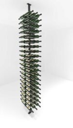<strong>Vino Rails Post Kit <br/>Two-Sided Cork Forward <br/>Floating Wine Rack <br/>40-120 bottles<strong>