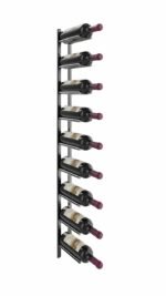 <strong>Vino Rails Flex <br/>Wall Mounted Metal Wine Rack<br/>9 bottles<strong> - Image 3