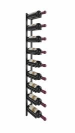 <strong>Vino Rails Flex <br/>Wall Mounted Metal Wine Rack<br/>9 bottles<strong>
