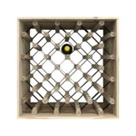 24 Bottle Diamond Cube Wine Rack