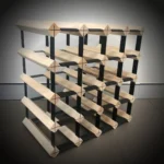 20 Bottle Timber Wine Rack <br/>4x4 Configuration