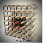 42 Bottle Timber Wine Rack <br/>6x6 Configuration - Image 2