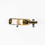 W Series Bottle Height (4″) Wall Mounted Metal Wine Rack (1 to 3 bottles) - Image 2