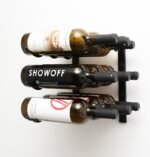 <strong>1' Wall Mounted Wine Rack <br/> 3, 6, or 9 Bottles<br/>Single, Double or Triple Deep<strong> - Image 3
