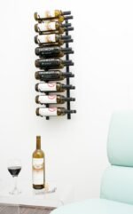 <strong>3' Wall Mounted Wine Rack<br/> 9, 18 or 27 Bottles<br/>Single, Double or Triple Deep<strong> - Image 4
