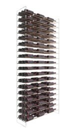 <strong>Evolution Wine Tower 92″<br/>Metal and Acrylic<br/>Freestanding Wine Rack Kit<br/>(162 bottles-648 bottles)<strong>