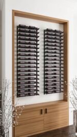Evolution Wine Wall 5 2C Extension (wall mounted metal wine rack expansion pack) - Image 4