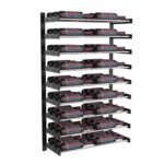 <strong>Evolution Wine Wall 45 2C Wall Mounted Wine Rack 18 to 54 bottles<strong>