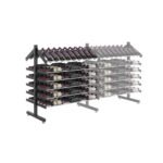 Evolution Double Sided Island Display Rack Presentation Row 3C Extension (freestanding wine rack expansion kit) - Image 6