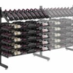 Evolution Double Sided Island Display Rack Presentation Row 3C Extension (freestanding wine rack expansion kit)