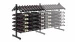 Evolution Double Sided Island Display Rack Presentation Row 3C Extension (freestanding wine rack expansion kit)