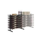 Evolution Double Sided Island Display Rack Shelf 3C Extension (freestanding metal wine rack) - Image 10