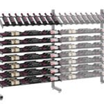 Evolution Single Sided Island Display Rack Presentation Row 3C Extension (freestanding wine rack expansion kit)