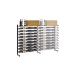 Evolution Single Sided Island Display Rack Shelf 3C Extension (freestanding wine rack expansion kit) - Image 2
