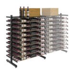 Evolution Double Sided Island Display Rack Shelf 3C Extension (freestanding metal wine rack) - Image 2