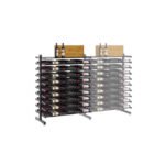 Evolution Double Sided Island Display Rack Shelf 3C Extension (freestanding metal wine rack) - Image 6