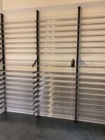 <strong>Evolution Wine Wall Post 10′ Floating Wine Rack System Component Single Post<strong> - Image 6