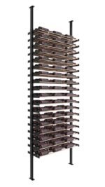 <strong>Evolution Wine Wall Post 10′ Floating Wine Rack System Component Single Post<strong> - Image 3