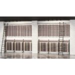 Evolution Single Sided Island Display Rack Presentation Row 3C Extension (freestanding wine rack expansion kit) - Image 2