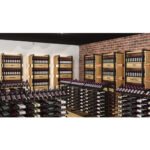 Evolution Single Sided Island Display Rack Presentation Row 3C Extension (freestanding wine rack expansion kit) - Image 3