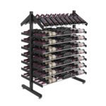 Evolution Double Sided Island Display Rack Presentation Row 3C (freestanding metal wine rack) - Image 8
