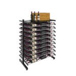 Evolution Double Sided Island Display Rack Shelf 3C (freestanding metal wine rack) - Image 3