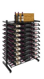 Evolution Double Sided Island Display Rack Shelf 3C (freestanding metal wine rack) - Image 5