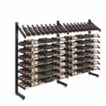 Evolution Single Sided Island Display Rack Presentation Row 3C Extension (freestanding wine rack expansion kit) - Image 5