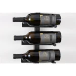 V Bar Floating Wine Rack - Single Spaced Label View Pegs - Image 3