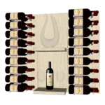 THE WINE BAR MINI VINdustry Wine Wall