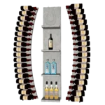 THE WINE BAR CURVED VINdustry Wine Wall