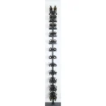 V Bar Floating Wine Rack - Double Spaced Cork Forward Pegs - Image 4