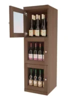 Three Level – Wine Storage Lockers With Fixed Shelves - Image 10