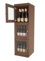Three Level – Wine Storage Lockers With Fixed Shelves - Image 11