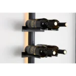 V Bar Floating Wine Rack - Double Spaced Cork Forward Pegs - Image 5