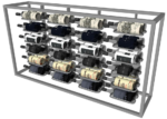 Wine Rack Console Base