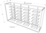 Wine Rack Console Base - Image 4