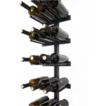 V Bar Floating Wine Rack - Double Spaced Cork Forward Pegs - Image 7